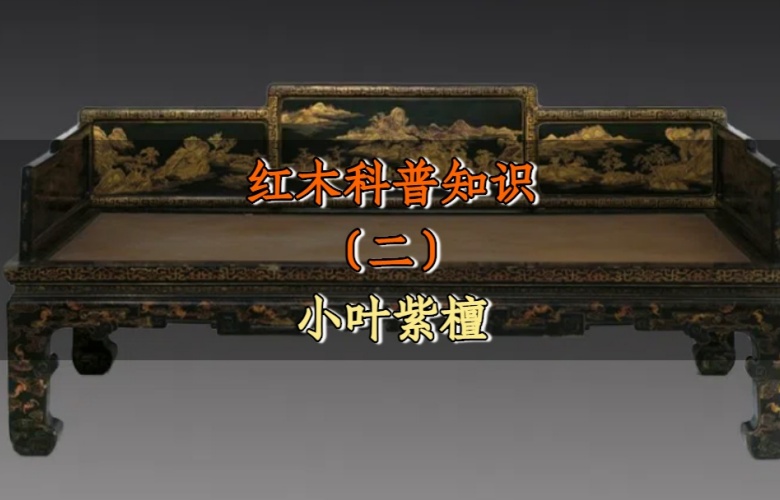 紅木科普知識（二）：小葉紫檀